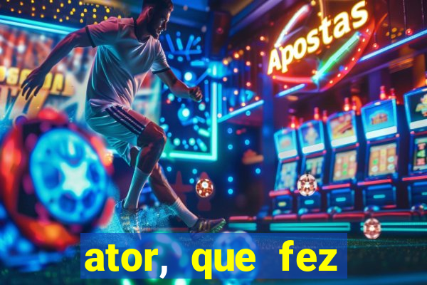 ator, que fez coringa que morreu